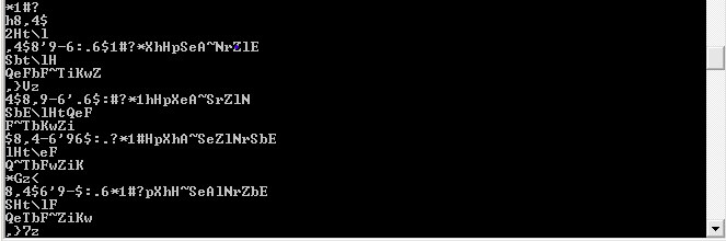 Additional strings output showing error messages for invalid key length and block size