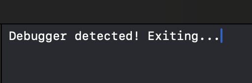 Hopper disassembler showing single XREF to debugged function in the binary
