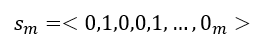 Formula showing final m-bit output vector from the Boolean S-Box functions