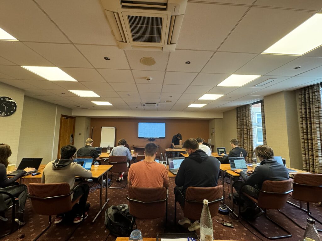 Mobile security training session
